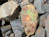 09 Colourful Rock Near Gasherbrum North Base Camp in China 